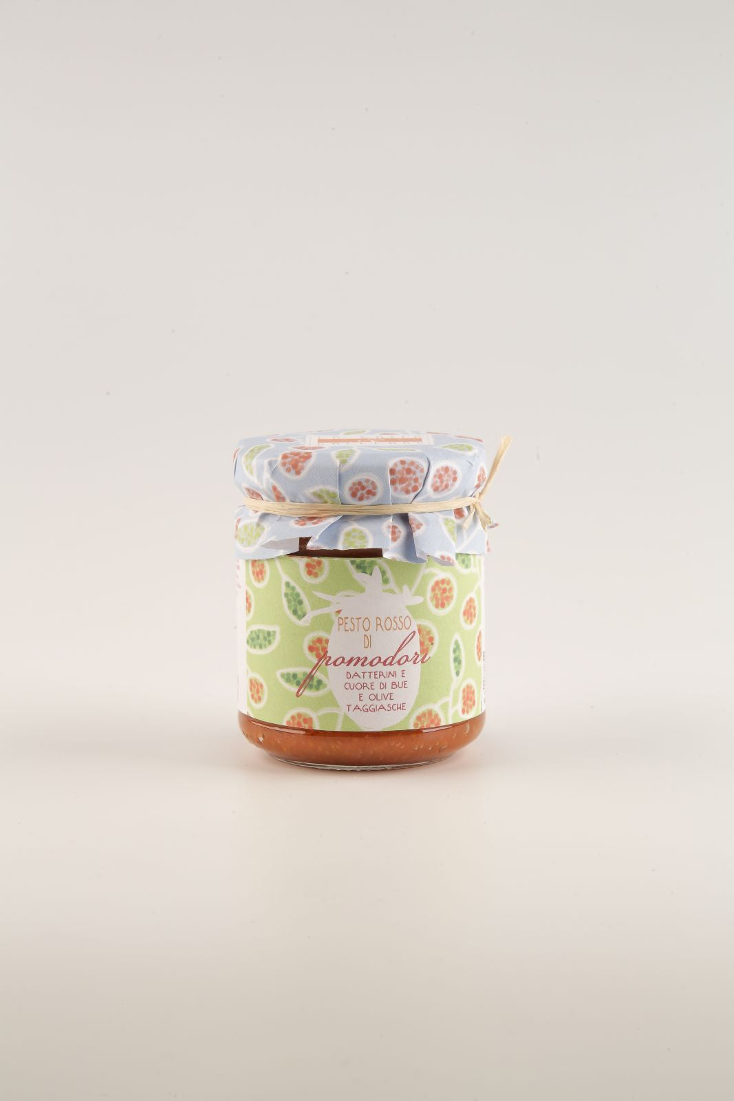 Pesto rosso di pomodori e olive taggiasche 212ml