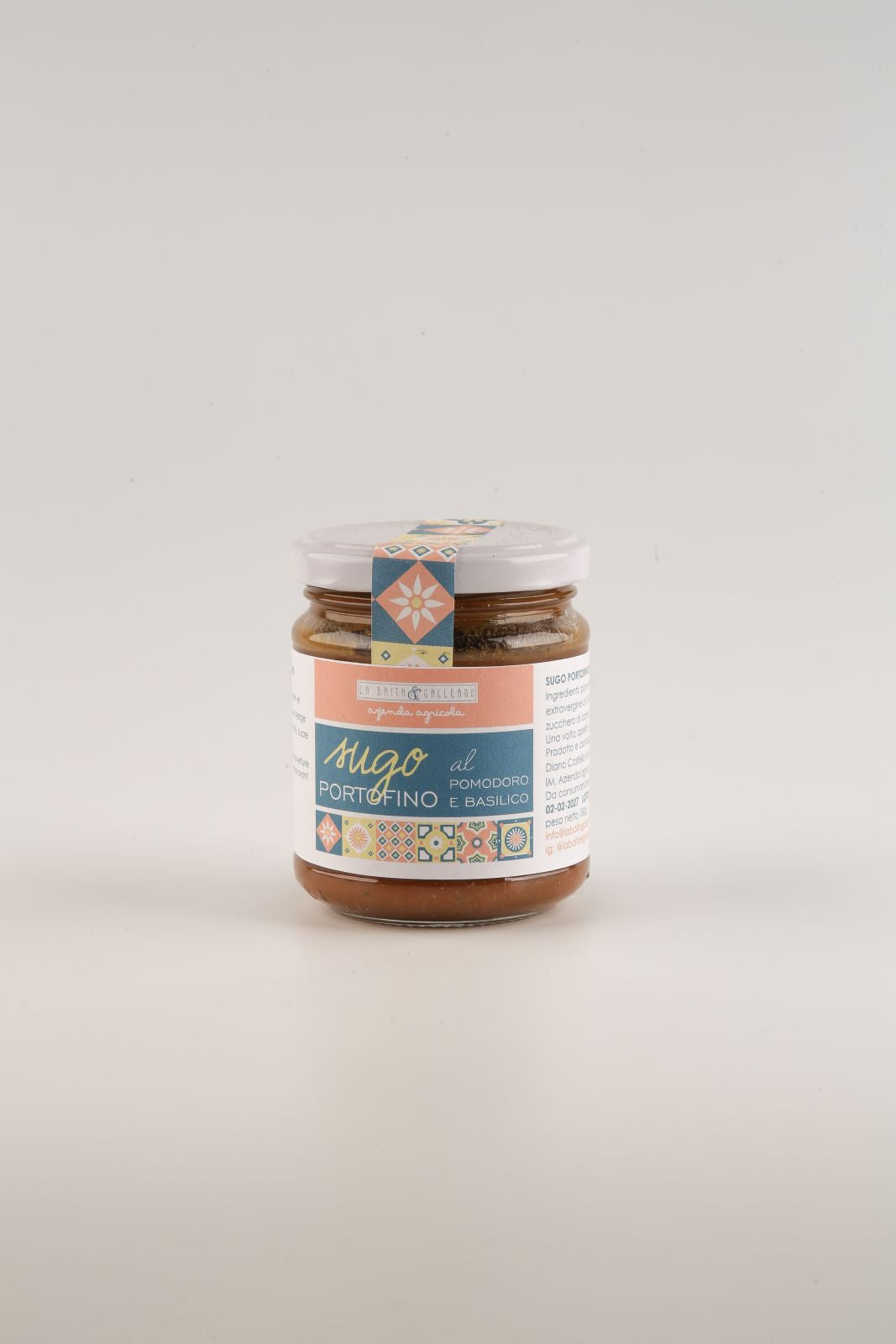 Sugo Portofino Pomodoro e Basilico 212ml