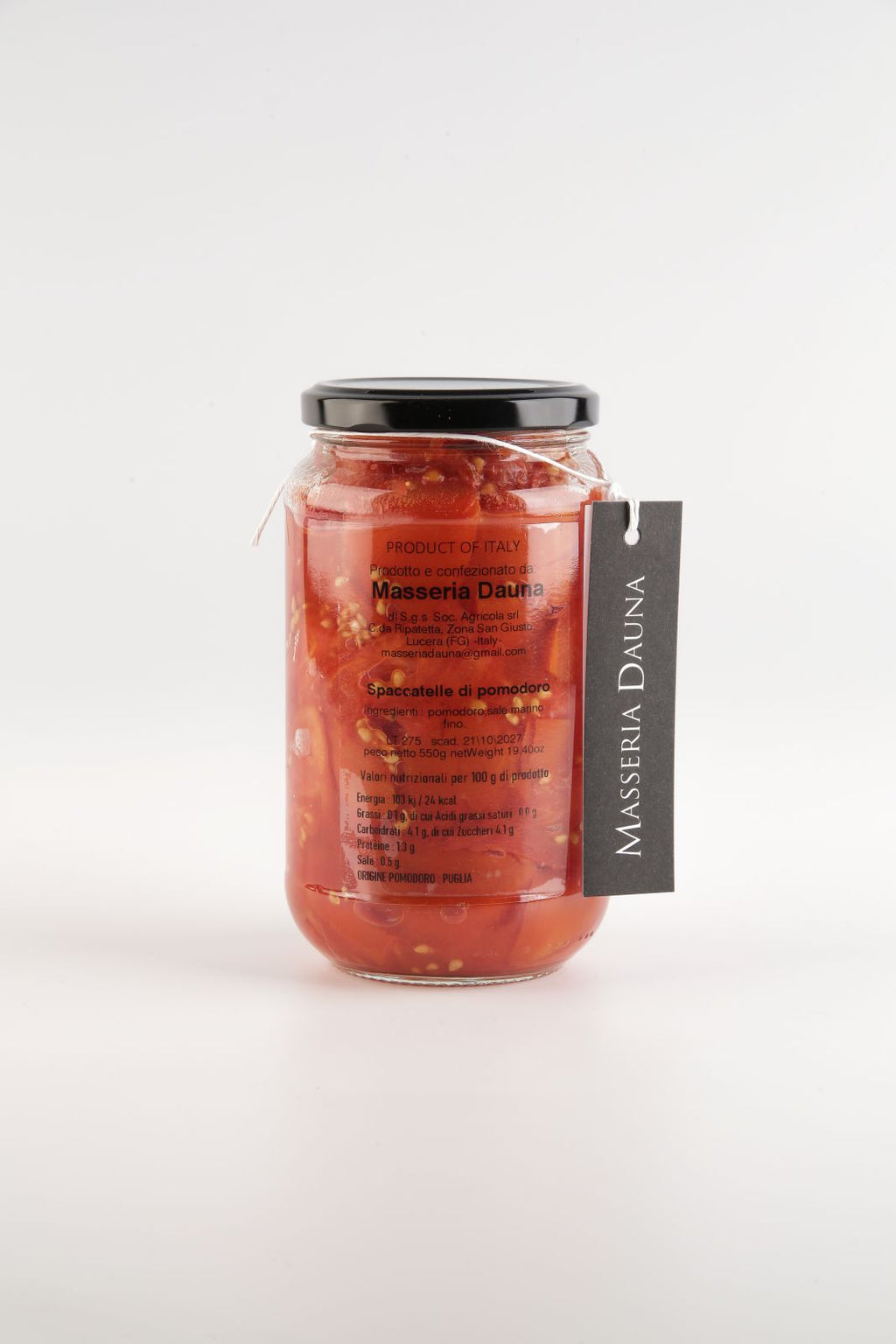 Spaccatelle di Pomodoro 580ml