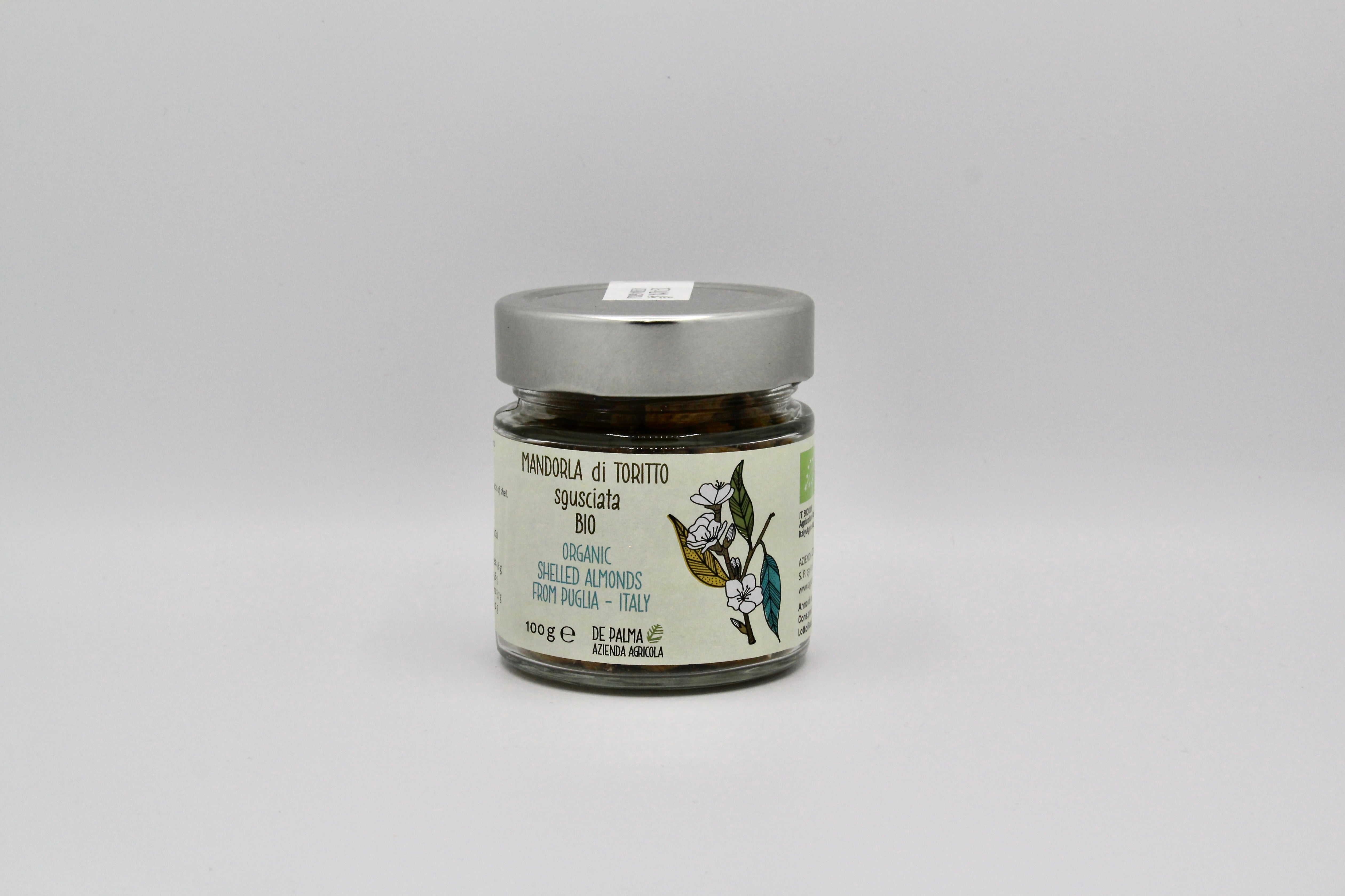 Mandorle di Toritto Bio vetro 100gr