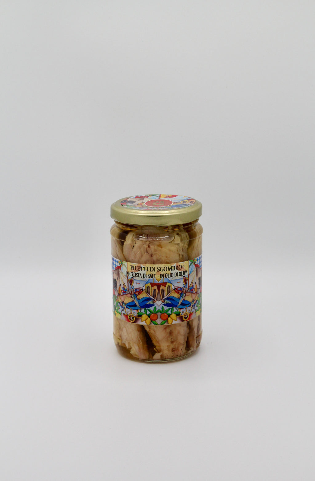 Filetti Sgombro Crosta Sale 300gr