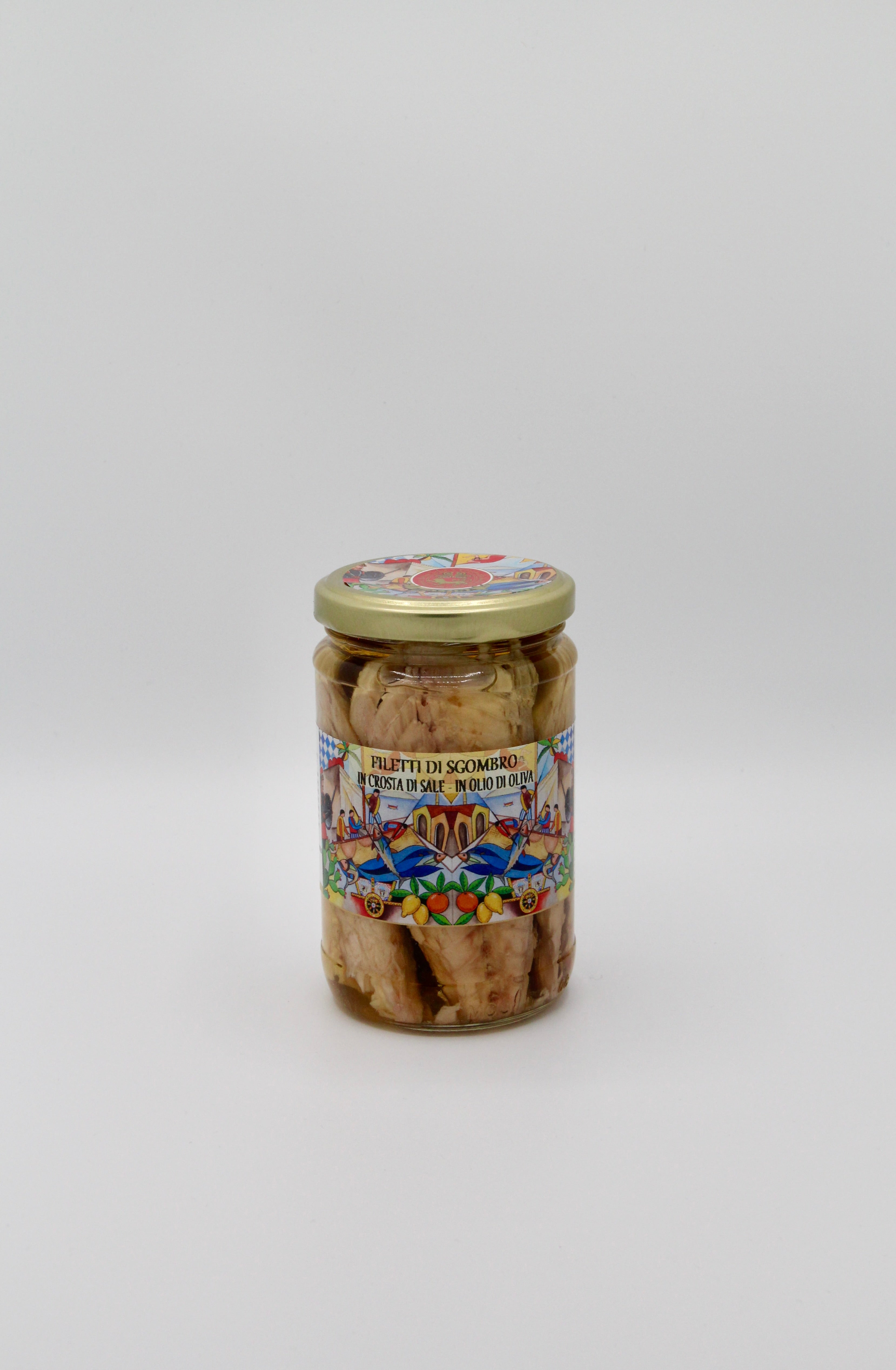 Filetti Sgombro Crosta Sale 300gr