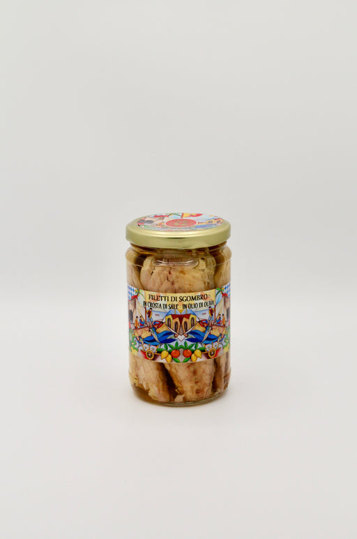 Filetti Sgombro Oliva 300gr